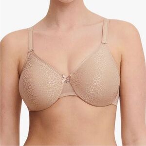 Chantelle TAN Unlined Underwire, 36DDD *P1054